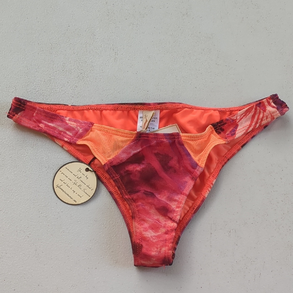 Tyler Rose Swimwear Red and Orange Bikini